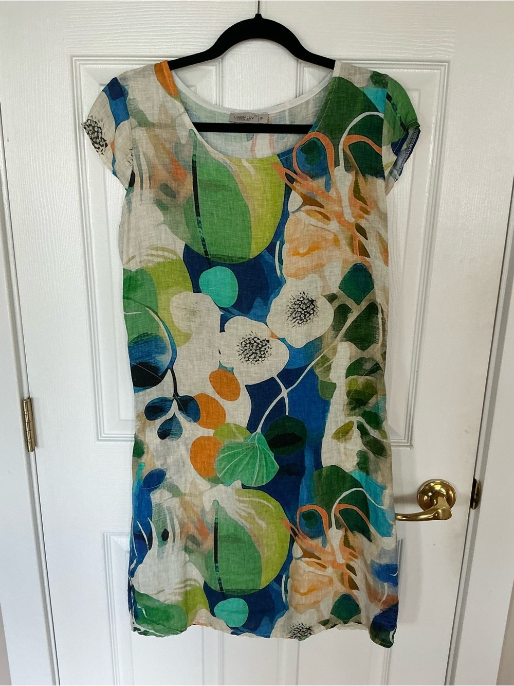 Women's Multicolor Floral Midi Dress